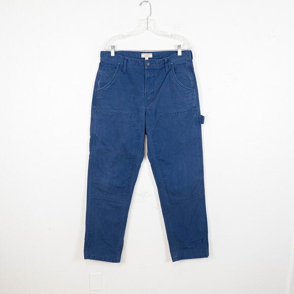 Wallace & Barnes Double Knee Carpenter Pant Workwear size 33x32
